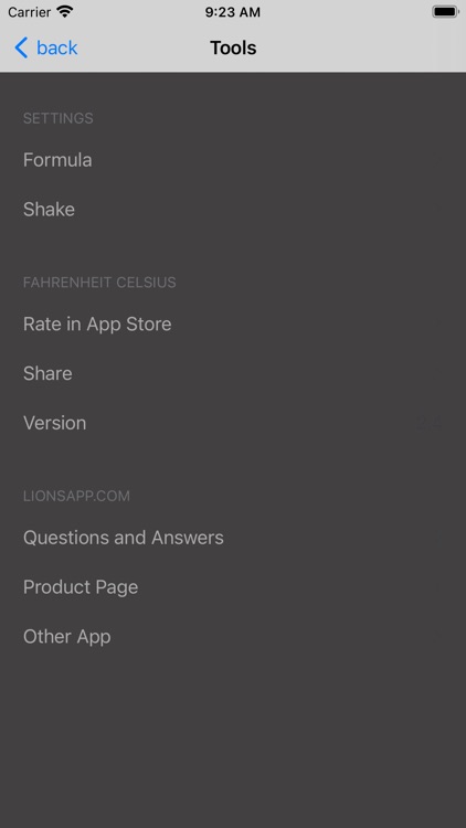 Fahrenheit Celsius screenshot-4