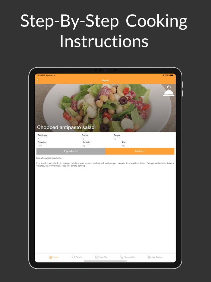 Healthy Recipes  Meal Planer