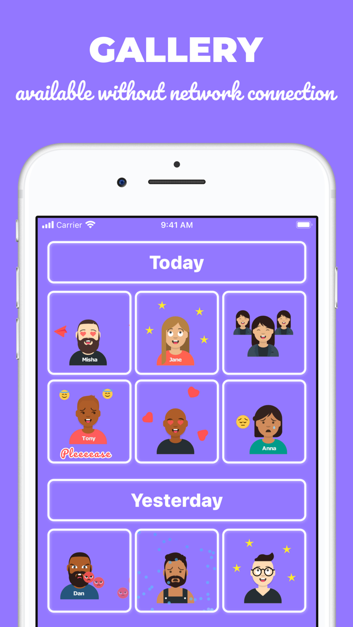 Avatar Stickers for Telegram