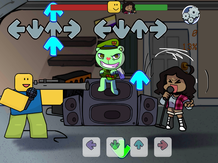 Sunday Vs Pandora Mod Noob