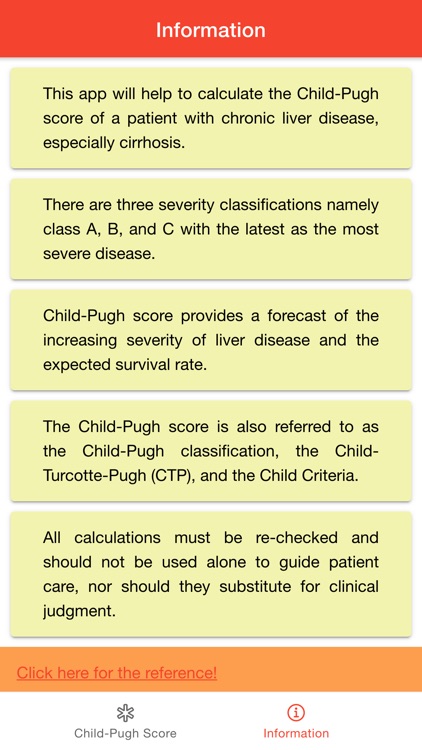 Child Pugh Score Calculator