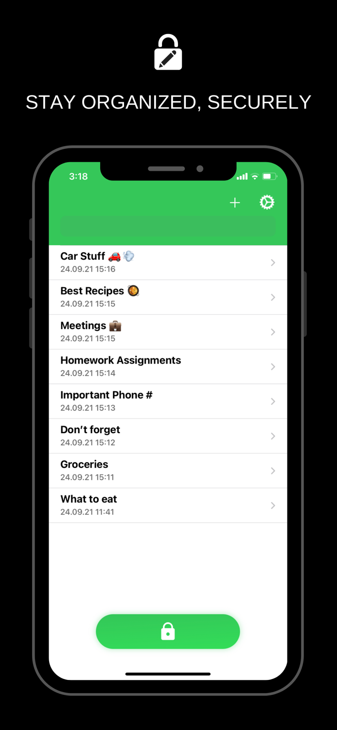 Lock Pad - Secure Notes App