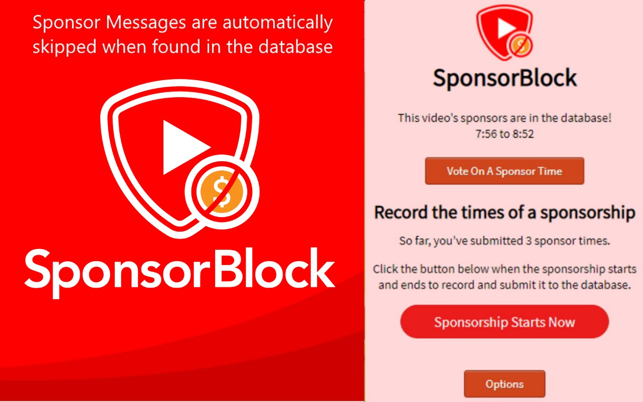 ‎SponsorBlock for YouTube Screenshot