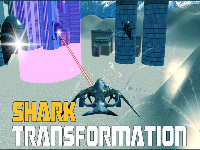 Robot biến hình cá mập