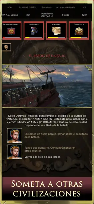 캡처 7 Age of Dynasties: Roman Empire iphone