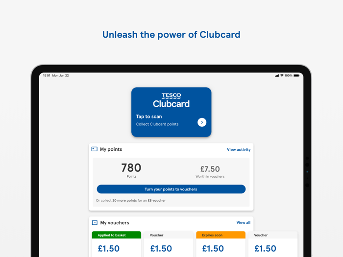 Tesco Grocery  Clubcard