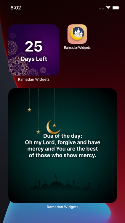 Ramadan Widgets