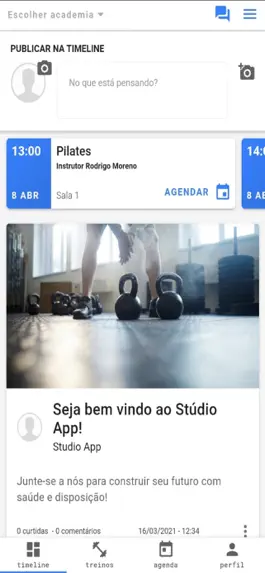 Game screenshot Espaço Fitness Acqua Club apk