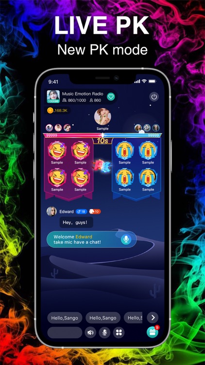 Sango - Group Voice Chat App screenshot-6