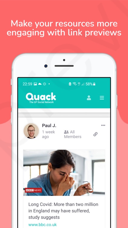 Quack: The GP Social Network