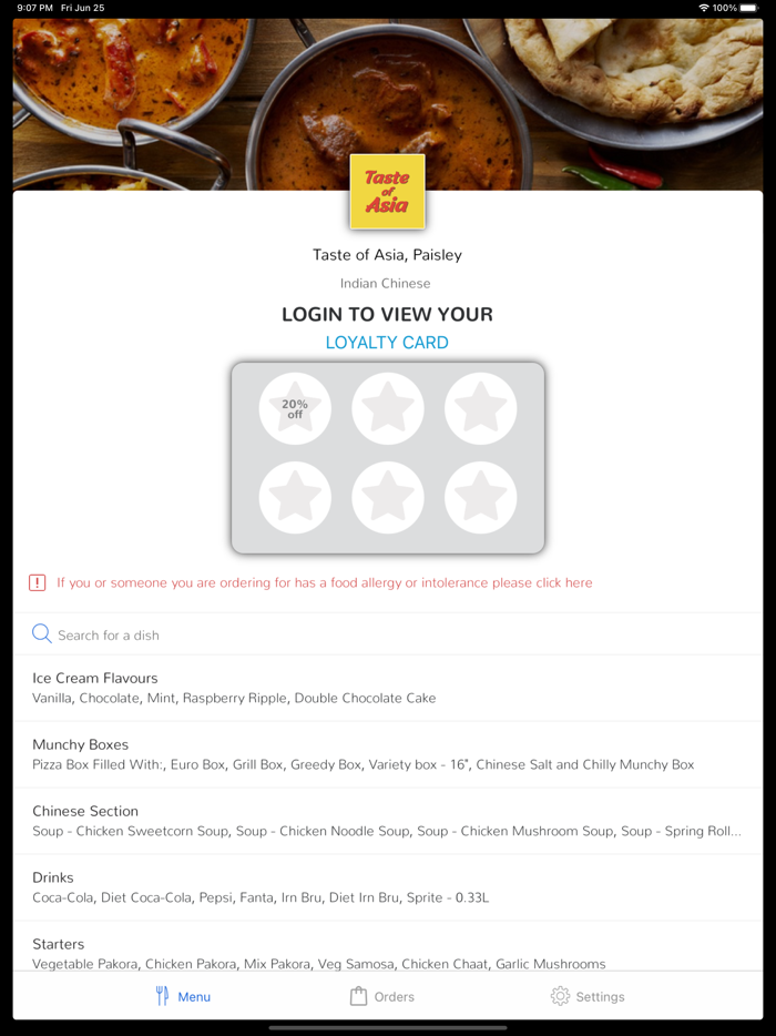 Taste of Asia, Paisley