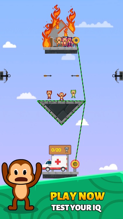 Monkey Rope Puzzle screenshot-5