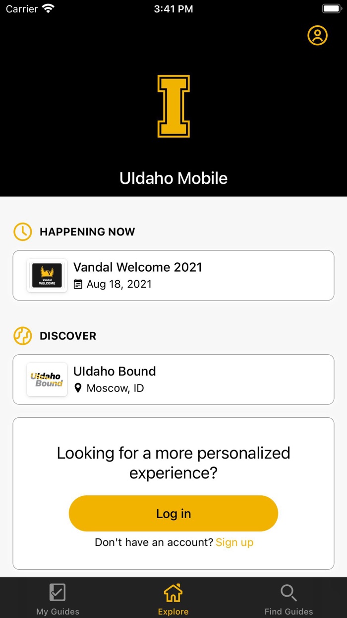 UIdaho Mobile