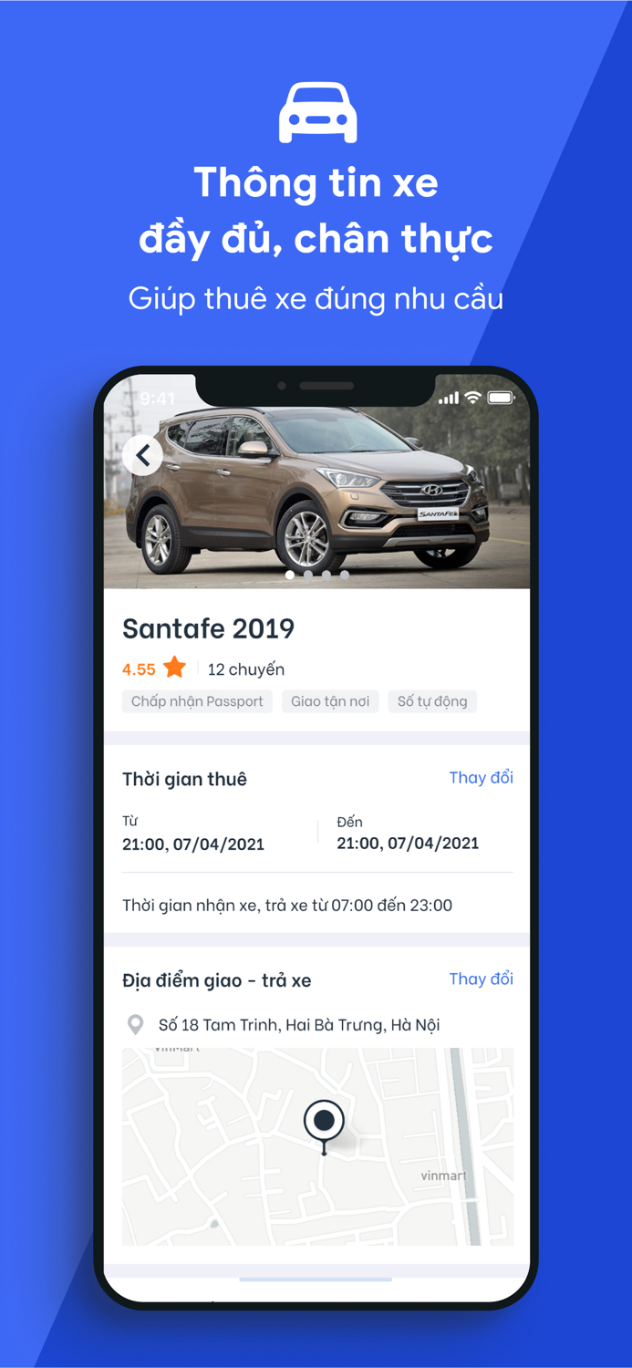 XeGo - Thuê xe tự lái