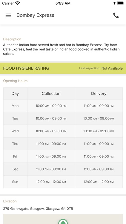 Bombay Express Glasgow