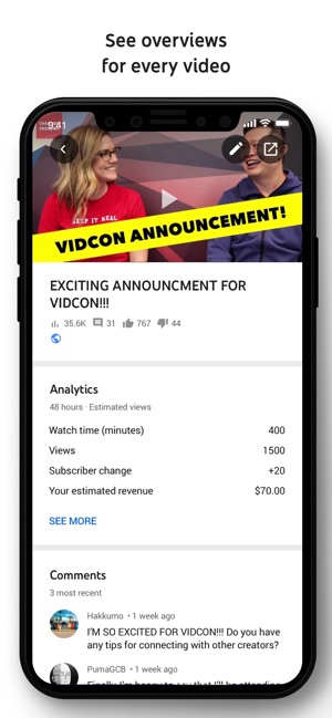 Youtube Studio On The App Store