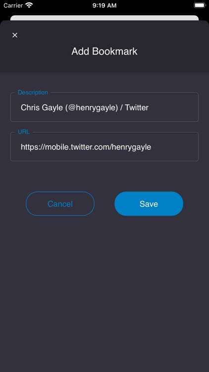 Chris Gayle Browser