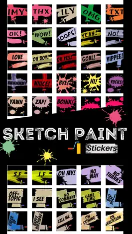 Game screenshot Sketch Paint Stickers mod apk