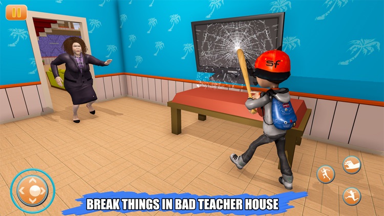 Evil Teacher 3D - House Clash screenshot-3