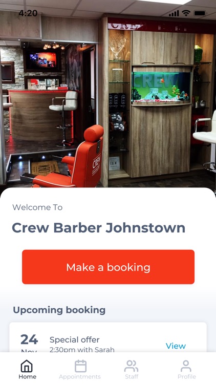 Crew Barber Class for Men