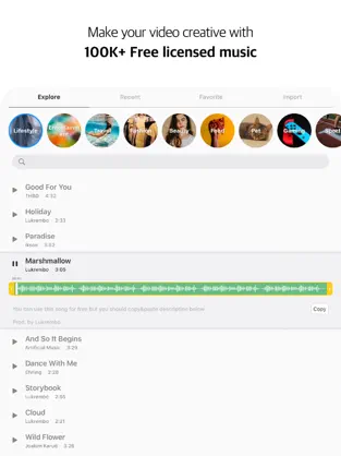 Screenshot 2 Vlogr - Vlog Editor iphone