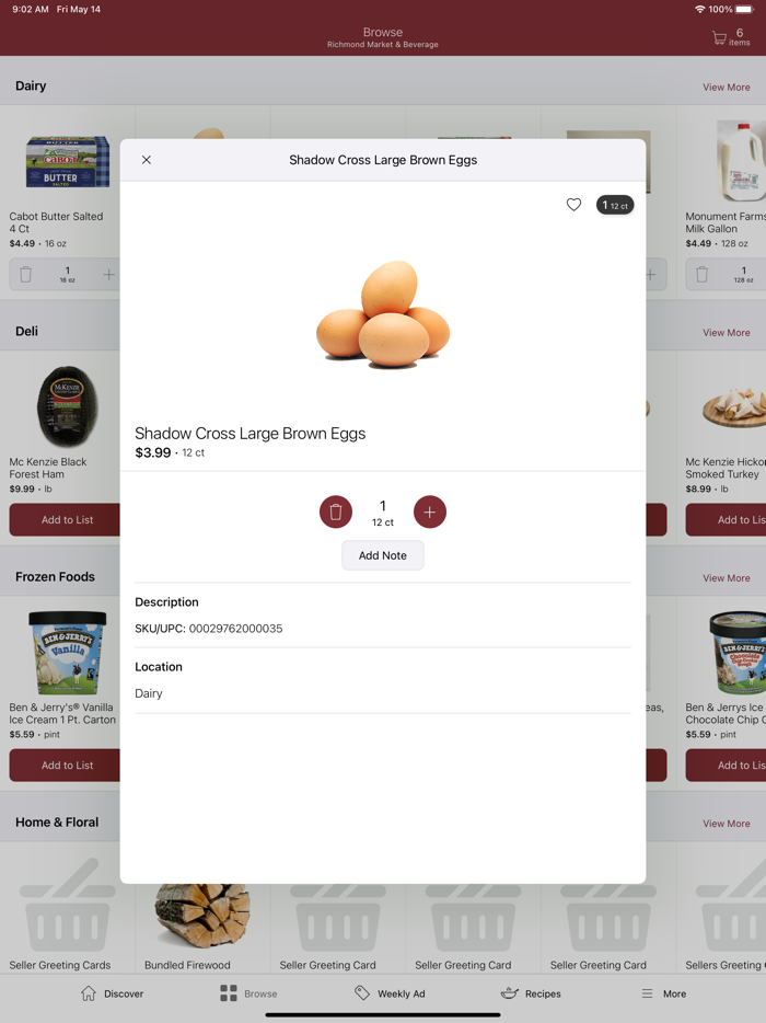 Richmond Market  Beverage