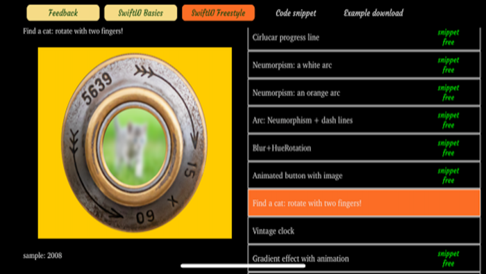 SwiftUI GetCode Starting Set.