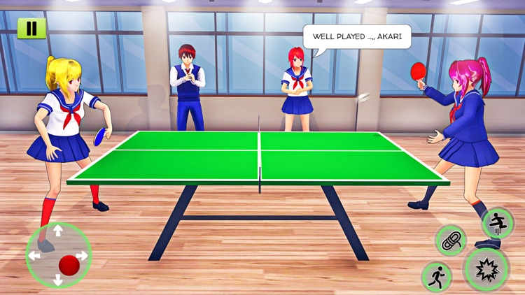 Anime School Girl Life Sim 3D screenshot-4