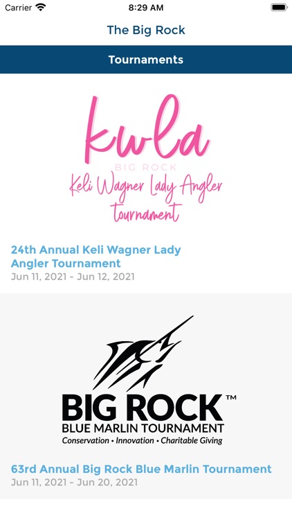 The Big Rock Tournament