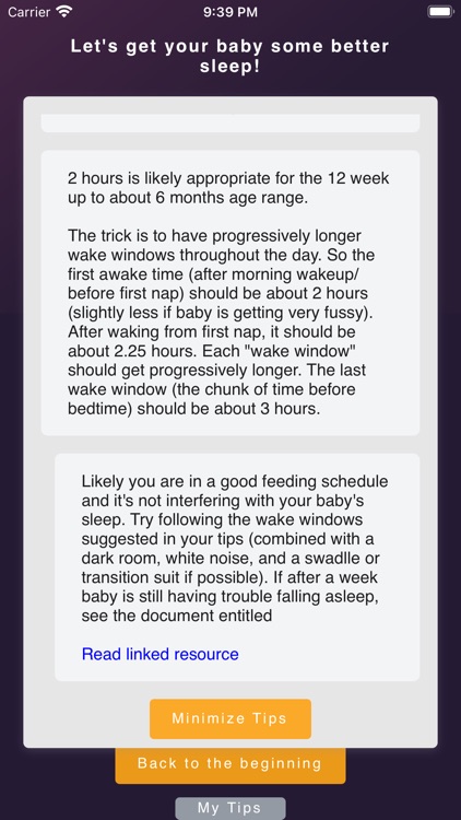 Better Baby Sleeping screenshot-3