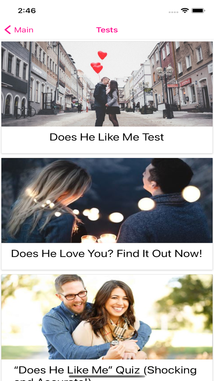 Does He Like Me  Quiz