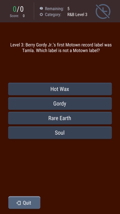 RnB and Hip Hop Quiz Game