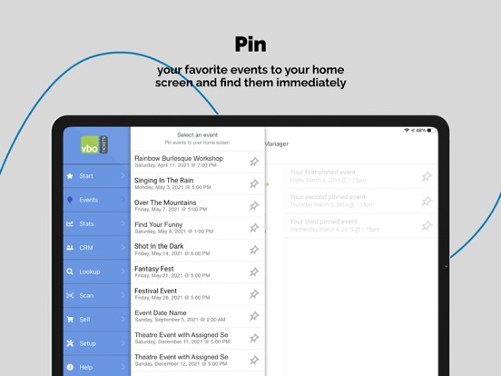 Mobile Event Manager screenshot 2