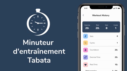 Screenshot #3 pour Tabata Timer Lite