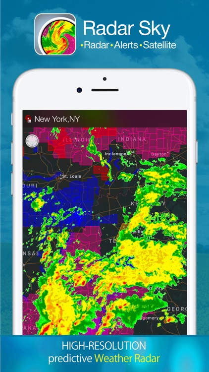 Radar Sky - NOAA Weather Radar screenshot-0