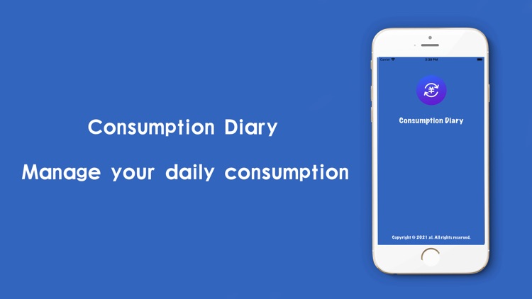 Consumption Diary Note