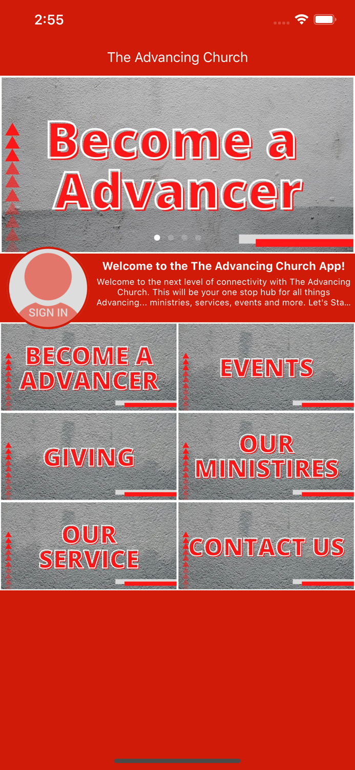 Advancing Church