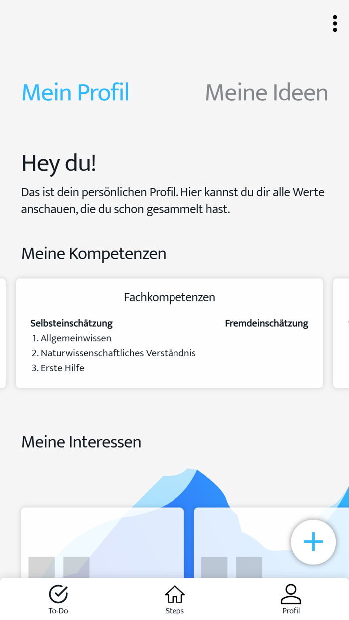 DEEP Berufs- und Studienwahl