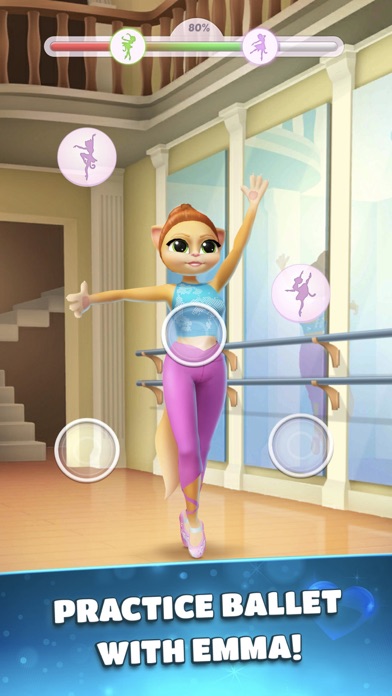 How to cancel & delete Talking Cat Emma Ballerina from iphone & ipad 1