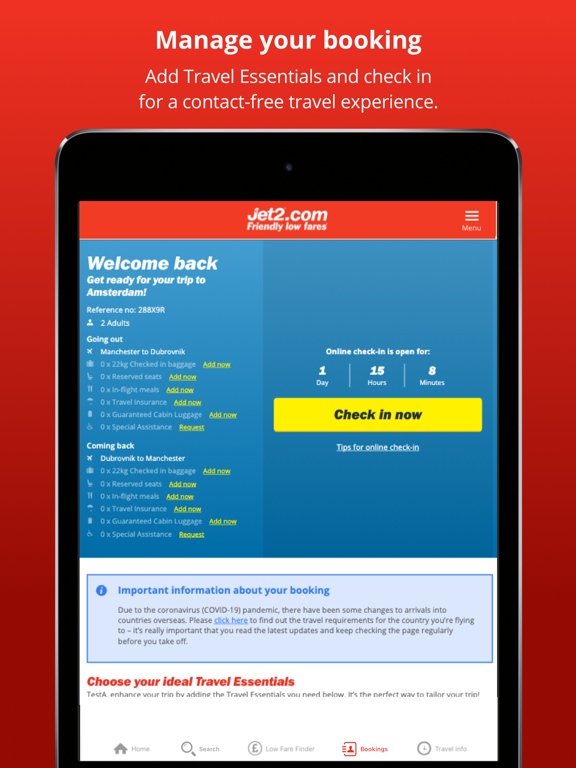 Jet2.com - Flights Travel Appのおすすめ画像4