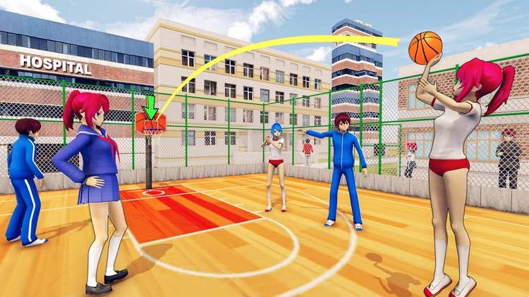 Anime High School Life Sim 3D