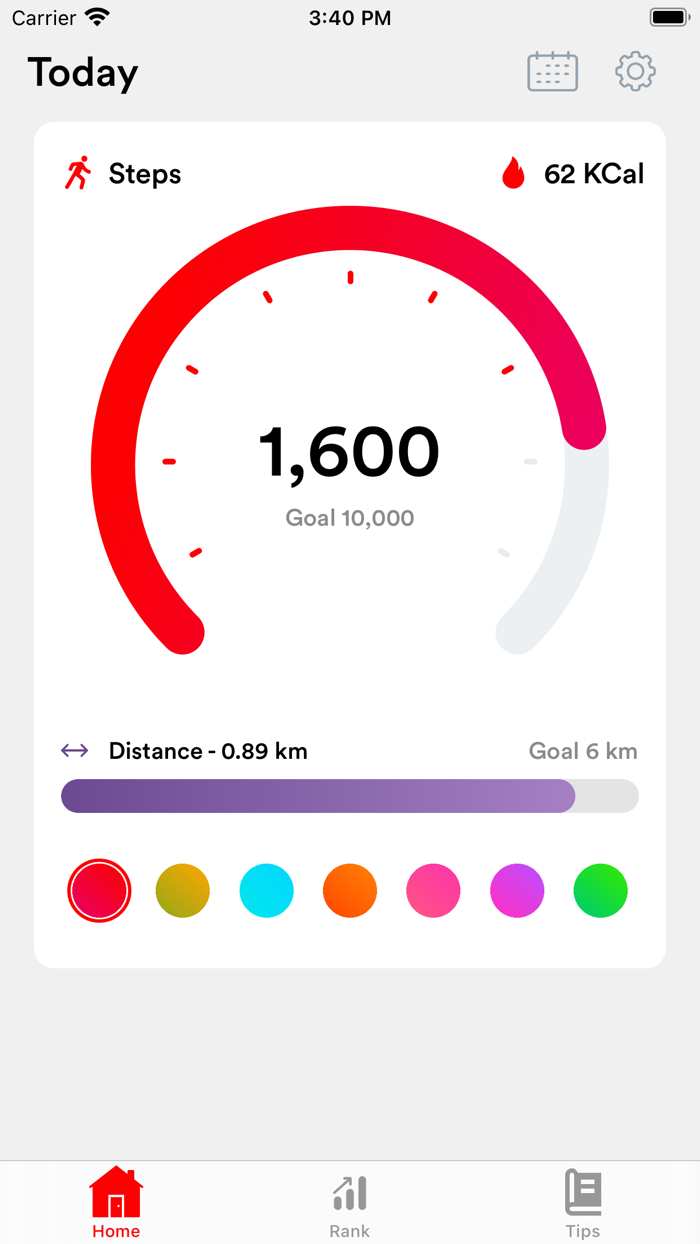My Steps Tracker with Widget