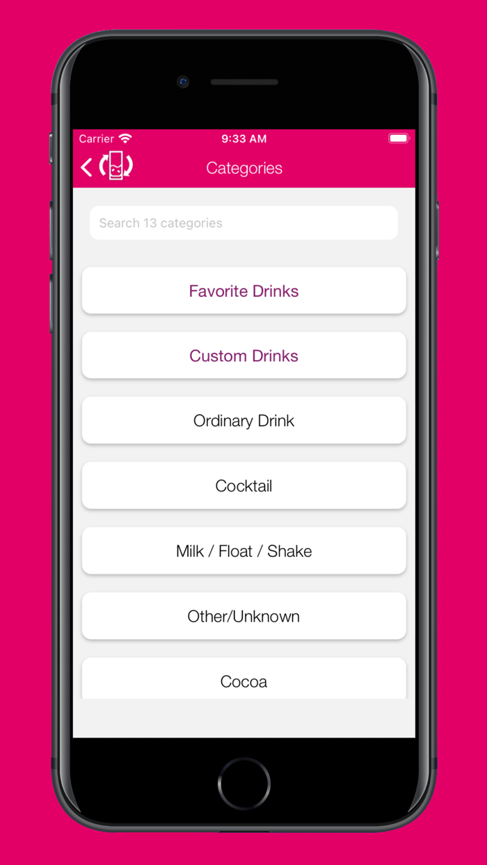 Drinkify - Drink Generator