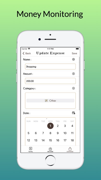 Money Monitoring screenshot-3