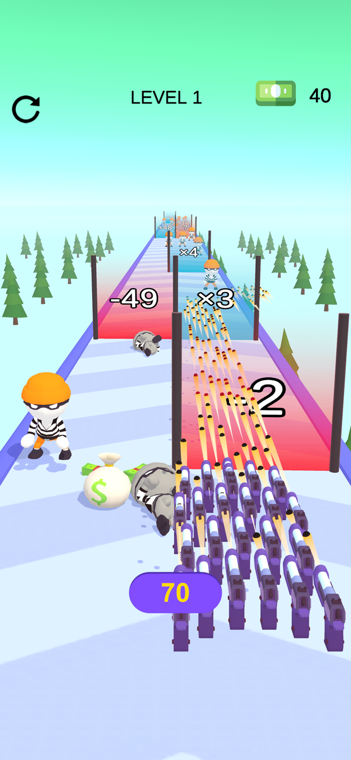 Count Gun 3D - Lucky Fest Em