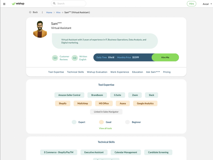 Wishup - Build remote teams