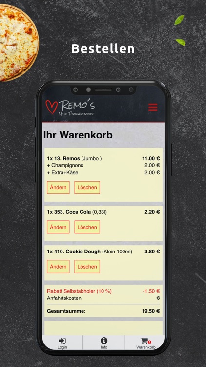 Remos Pizzaservice screenshot-3