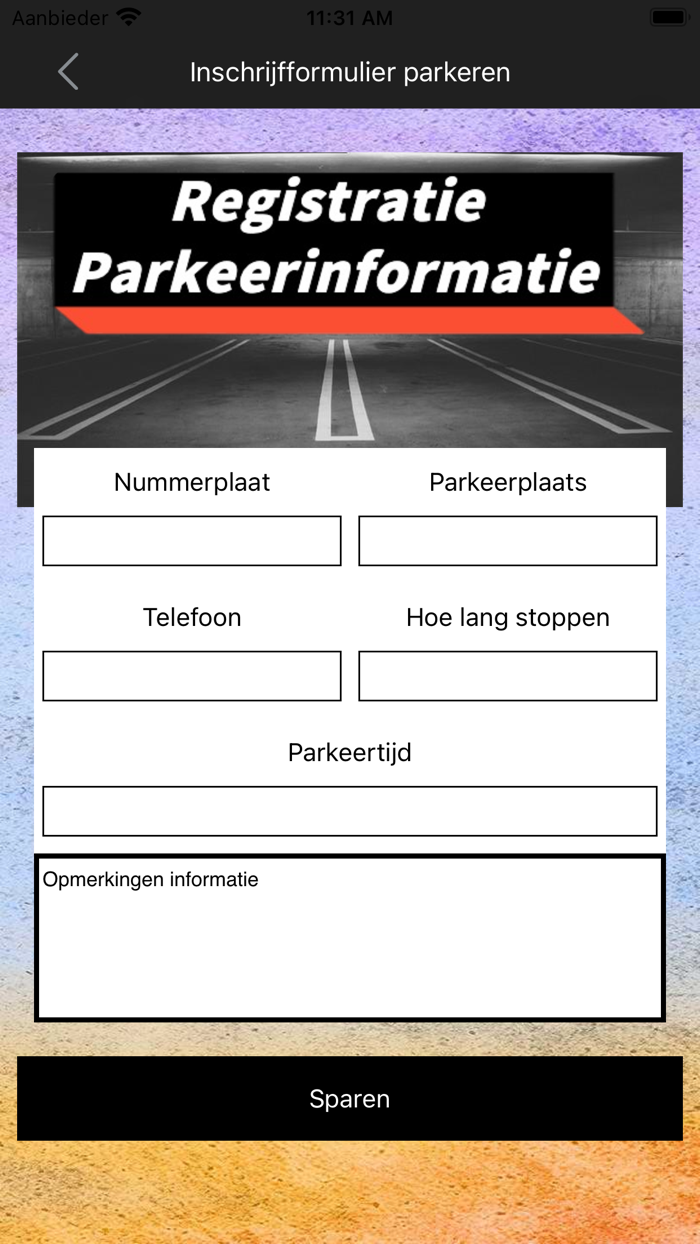 Beheer Van Parkeerrecords