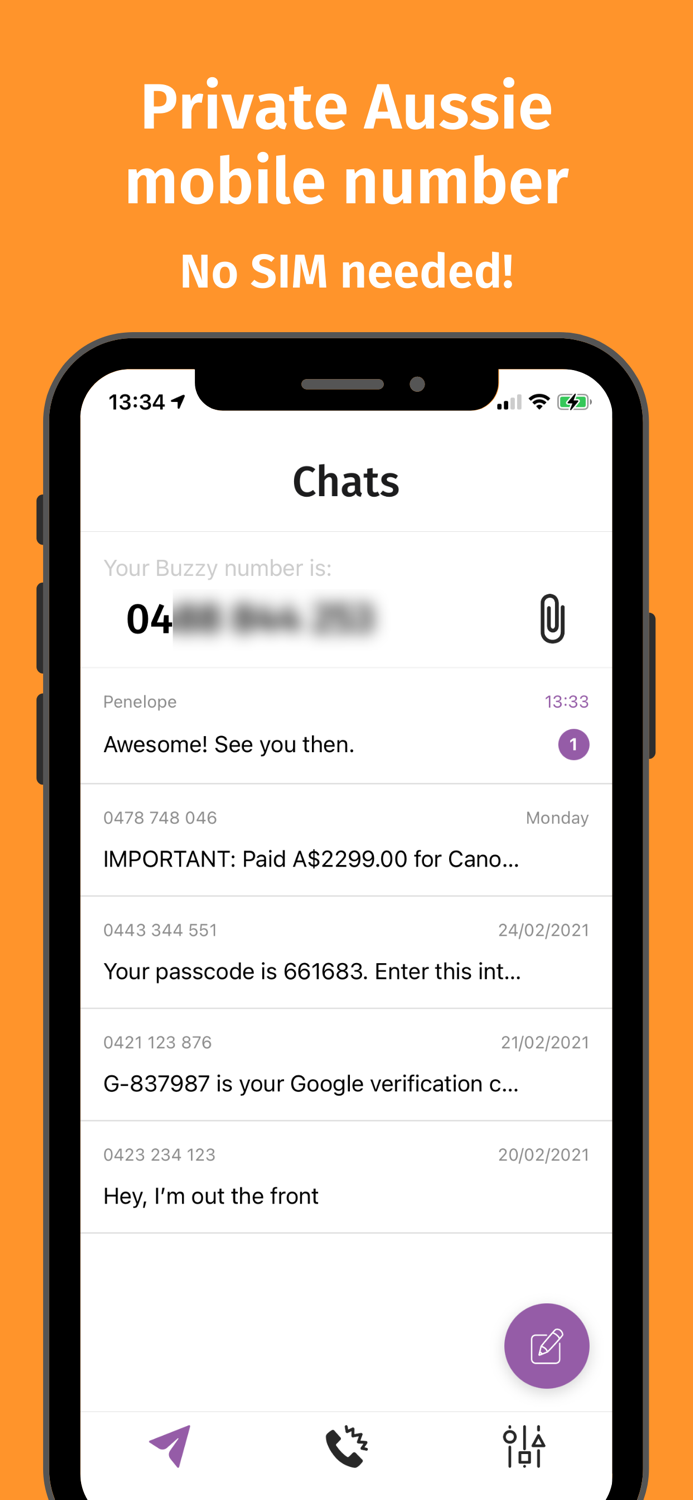 Buzzy - Calls  Text Australia