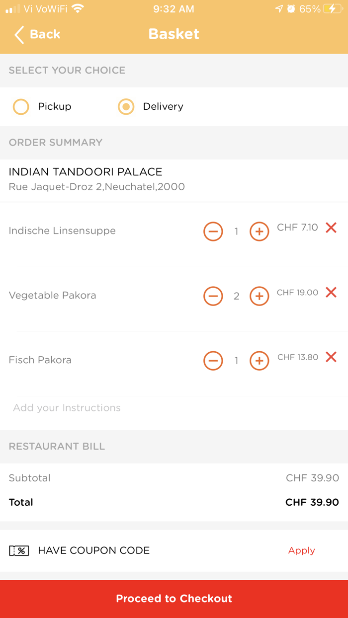 Indian Tandoori Palace